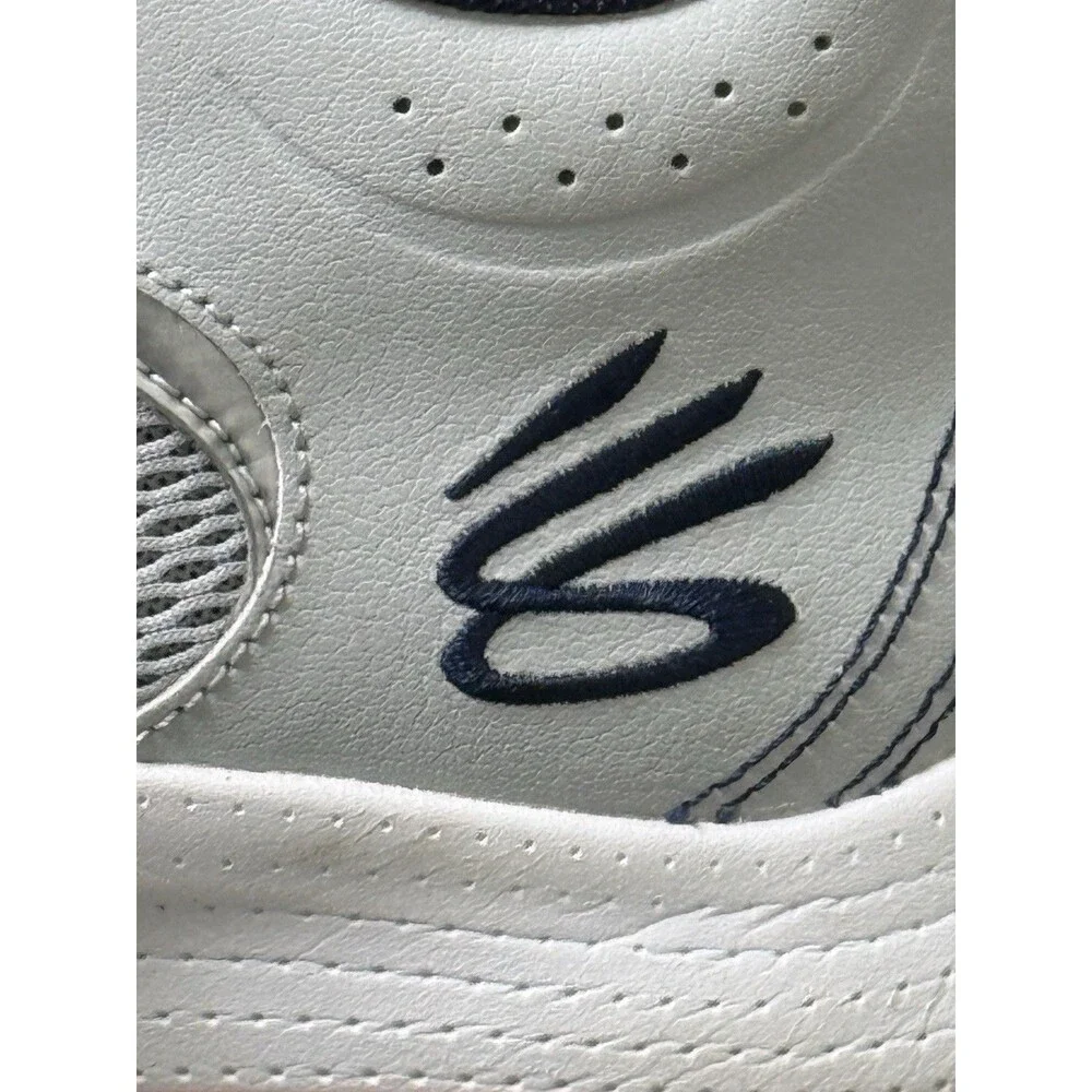 Under Armour Curry GS 3Z6 Gray Basketball Shoes Men's Size 8.5